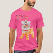 Beautiful Chinese Lion Dance Tシャツ (正面)