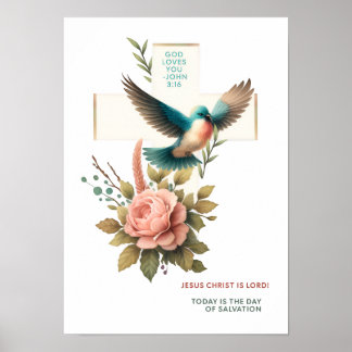 Beautiful Christian Wall Art Digital Download ポスター