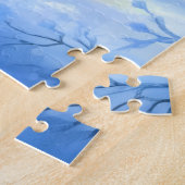 Beautiful Christmas Fairy with Dove ジグソーパズル (側面)