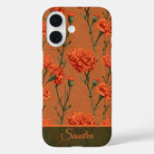 Beautiful Christmas Gift Carnation Custom Case-Mate iPhoneケース (裏面)