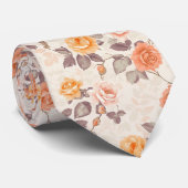 Beautiful Christmas Gift For Husband Rose ネクタイ (ロール)