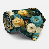Beautiful Christmas Gift For Men Ranunculus Floral ネクタイ (ロール)