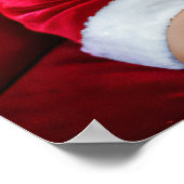 Beautiful Christmas Girl Poster ポスター (角)