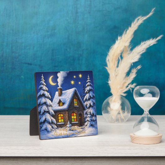 Beautiful Christmas Greeting フォトプラーク (インサイチュ)