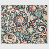 Beautiful Christmas Motifs 4 ラッピングペーパー (フラット)