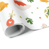 Beautiful Christmas Pattern     ラッピングペーパー (ロールコーナー)