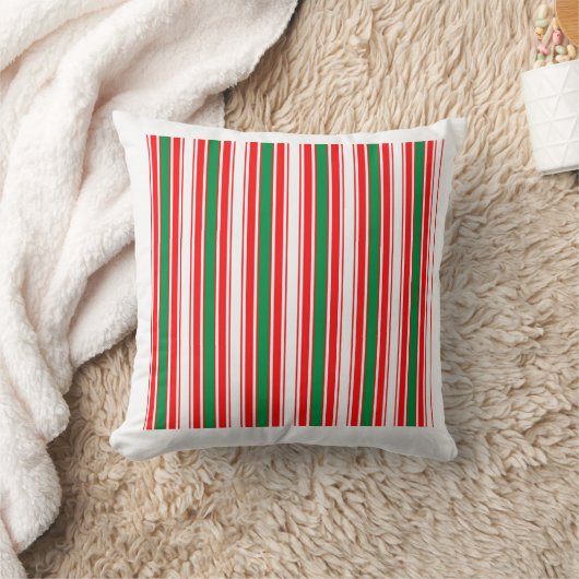 Beautiful Christmas Square Pillow | Customizable F クッション (ブランケット)