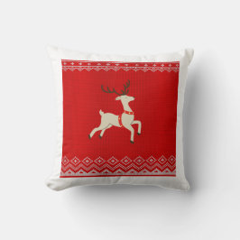 Beautiful Christmas Square Pillow | Festive Holida クッション