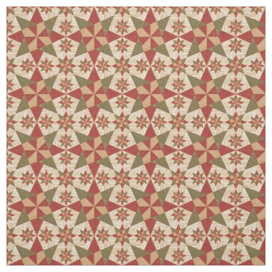 Beautiful Christmas Star ファブリック (見本)