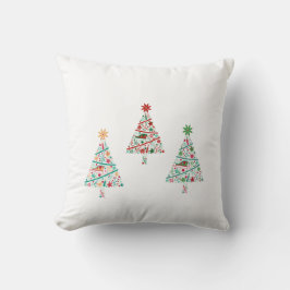 🏠 “Beautiful Christmas Throw Pillow | Elegant Hol クッション