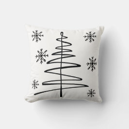 Beautiful Christmas Throw Pillow | Festive Holiday クッション