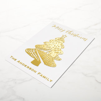 Beautiful Christmas Tree 箔シーズンカード