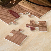 Beautiful Christmas Tree at the Plaza Hotel NYC ジグソーパズル (側面)