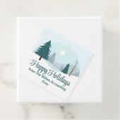 Beautiful Christmas Trees Winter Holiday Party フェイバータグ (インサイチュ)