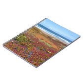 Beautiful Coastal Flowers - ocean view - journal ノートブック (左側)