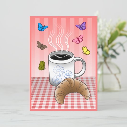 Beautiful Coffee Time カード (スタンド正面)