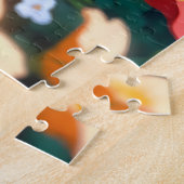 Beautiful colorful anime flowers ジグソーパズル (側面)