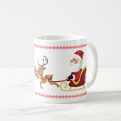 Beautiful Colorful Christmas Mug コーヒーマグカップ (正面右)