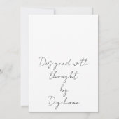 Beautiful Cosmetics inspired greeting card (裏面)