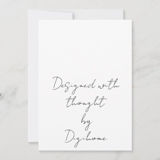 Beautiful Cosmetics inspired greeting card (裏面)