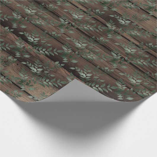 Beautiful Cozy Country Christmas ラッピングペーパー (角)