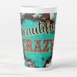 Beautiful Crazy - サウスウェストモチーフ カフェラテマグ