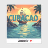 Beautiful curacao sunset  シール (シート)