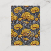 Beautiful Custom Carnation Charm Spring Wedding エンクロージャーカード (裏面)