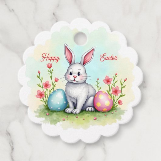 Beautiful Cute Easter Bunny Collection フェイバータグ (正面)
