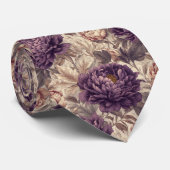 Beautiful Dads Day Gifts Peonies Floral ネクタイ (ロール)