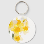 Beautiful Daffodils Keychain キーホルダー (正面)