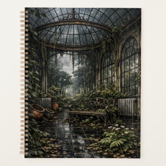 Beautiful Decay Orangery Greenhouse  プランナー手帳 (正面)