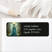 Beautiful December Turquoise Fairy ラベル (インサイチュ)