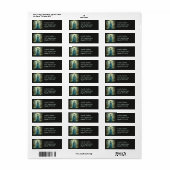 Beautiful December Turquoise Fairy ラベル (フルシート)