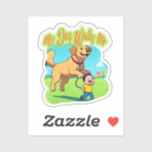 beautiful design humor  シール (シート)