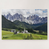 Beautiful dolomite mountain range landscape ジグソーパズル (横)