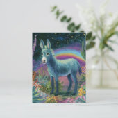 Beautiful Donkey at Night ポストカード (スタンド正面)