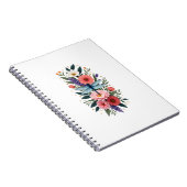 Beautiful Dragonfly Watercolor Art Insect Lover Ea ノートブック (右側)