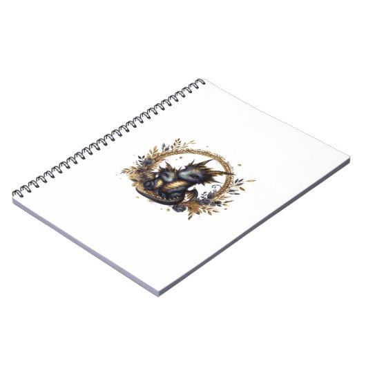 beautiful dragons ノートブック (左側)