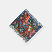 Beautiful Embroidered Horse スタンダードカクテルナプキン (角)