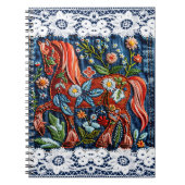 Beautiful Embroidered Horse ノートブック (正面)
