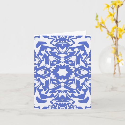 Beautiful en Bleu.... カード (黄色い花)