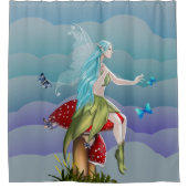 Beautiful enchanted fairy シャワーカーテン (正面)