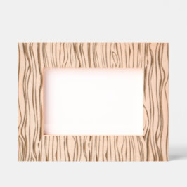 Beautiful Engraved Wood Frame Fits 5x7 Photos Perf レーザー彫刻フレーム