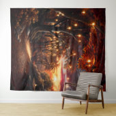 Beautiful Evening Wedding Backdrop タペストリー (インサイチュ(横))