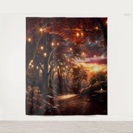 Beautiful Evening Wedding Backdrop タペストリー