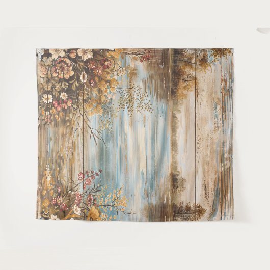 Beautiful Evening Wedding Backdrop タペストリー (正面(横))