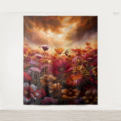 Beautiful Evening Wedding Backdrop タペストリー (正面)