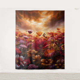 Beautiful Evening Wedding Backdrop タペストリー