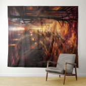 Beautiful Evening Wedding Backdrop タペストリー (インサイチュ(横))